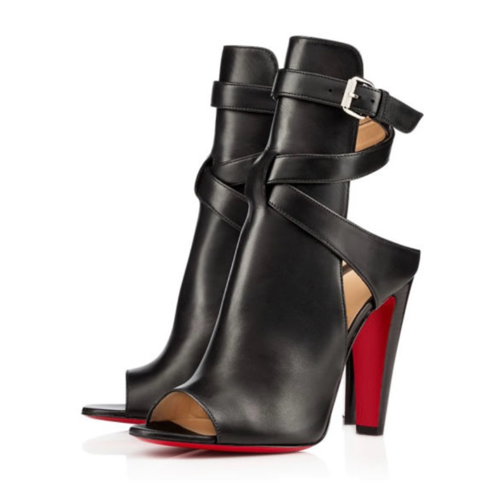 Christian Louboutin Hippik Napa red sole sandal